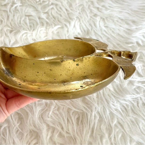 Vintage brass trinket dish - Picture 4 of 6